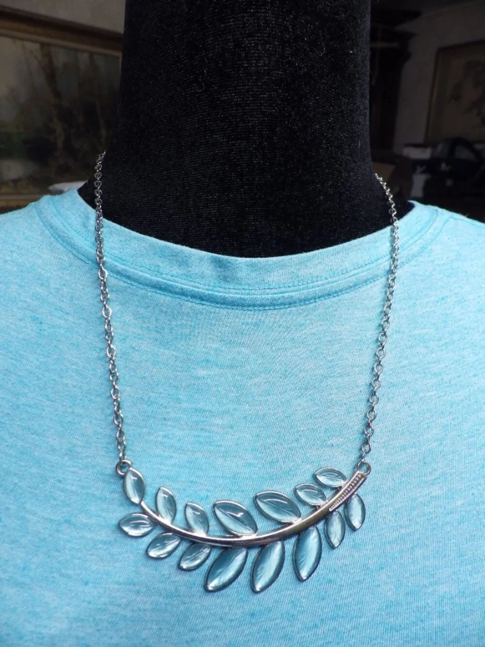 Lot of 5 Necklaces Blue Lot 720G2